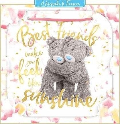 Kartka holograficzna 3D Best Friends