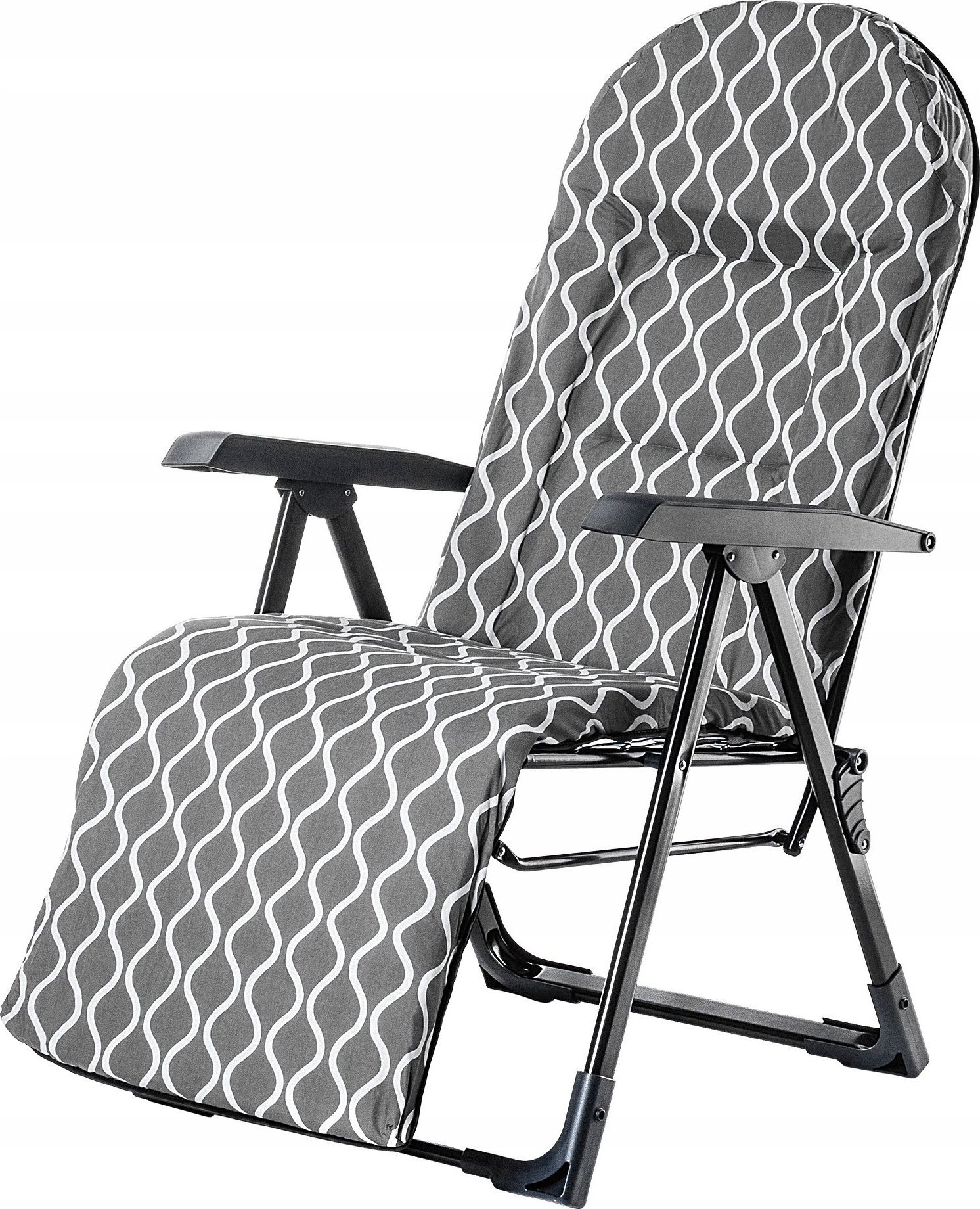 Kadax KADAX Leżak Ogrodowy Fotel Plażowy Z Podnóżkiem