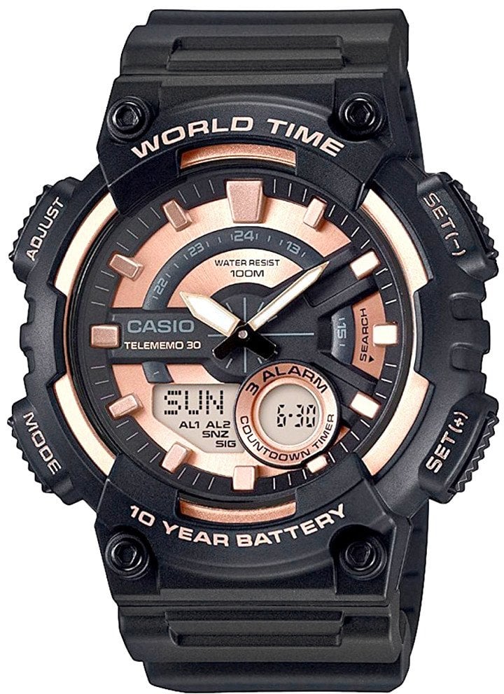 Zegarek Męski CASIO Gerton AEQ-110W-1A3VDF + BOX