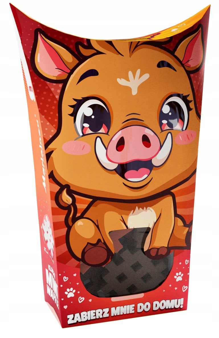 *****Klocki wafle mini PocketPets Dzik 07016