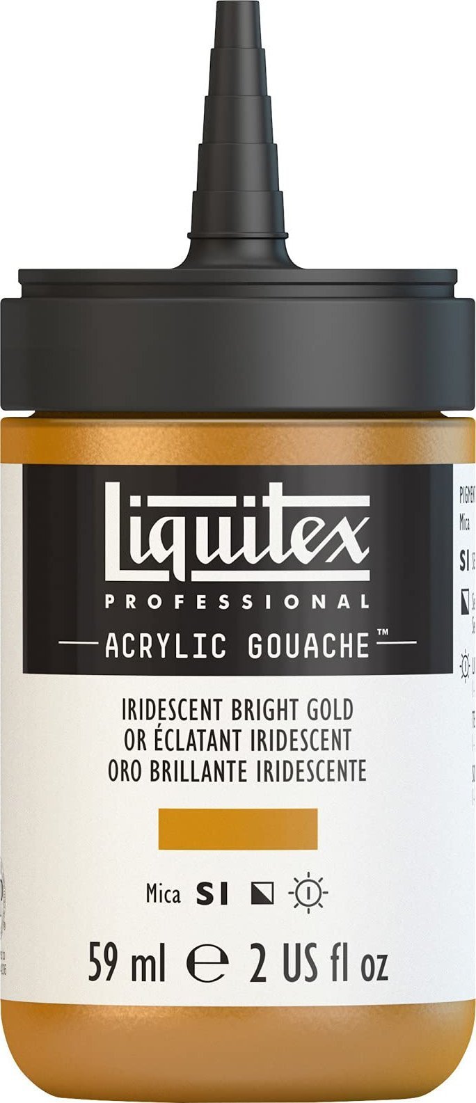SmartMax LQX Acrylic Gouache 59ml Irid bright gold 234