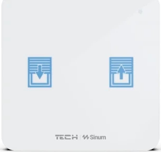 TECH Sterowniki Bezprzewodowy włącznik rolet biały WZ-02 Tech Sterowniki