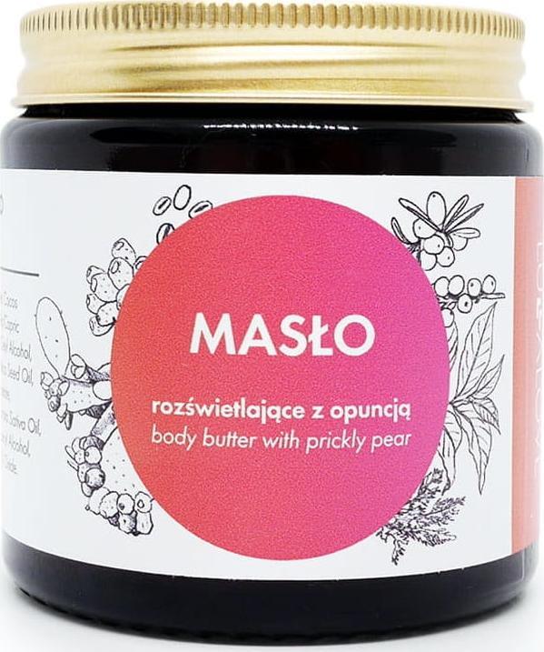 LullaLove Rozświetlające masło do ciała z opuncją Lullalove