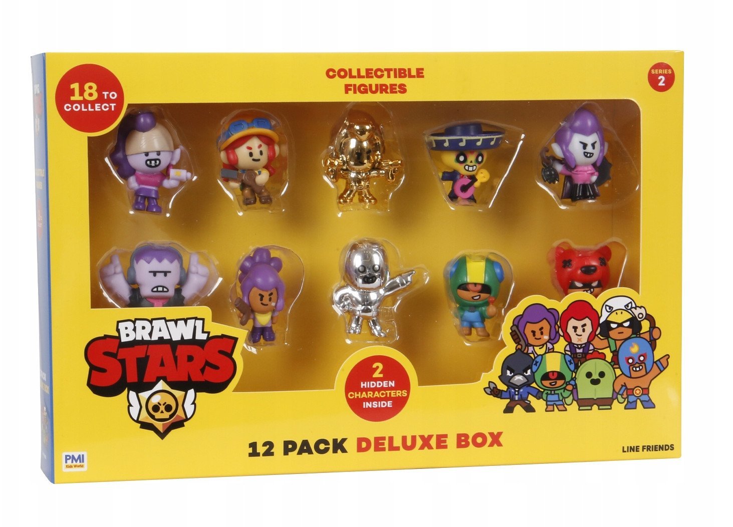 BRAWL STARS S2 FIGURES -12 PACK DELUXE BOX