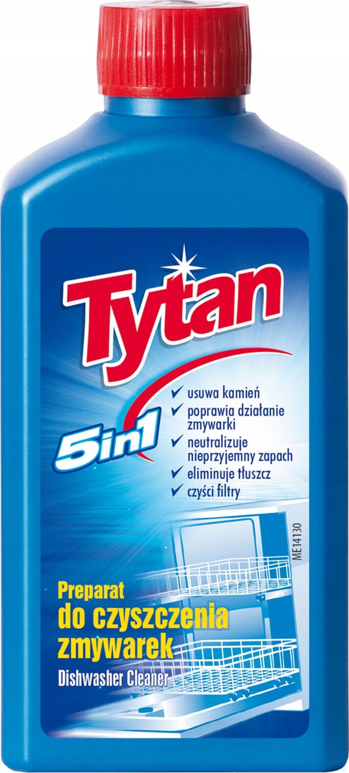 Tytan PREPARAT DO CZYSZCZENIA ZMYWAREK TYTAN 5 W 1 250ML