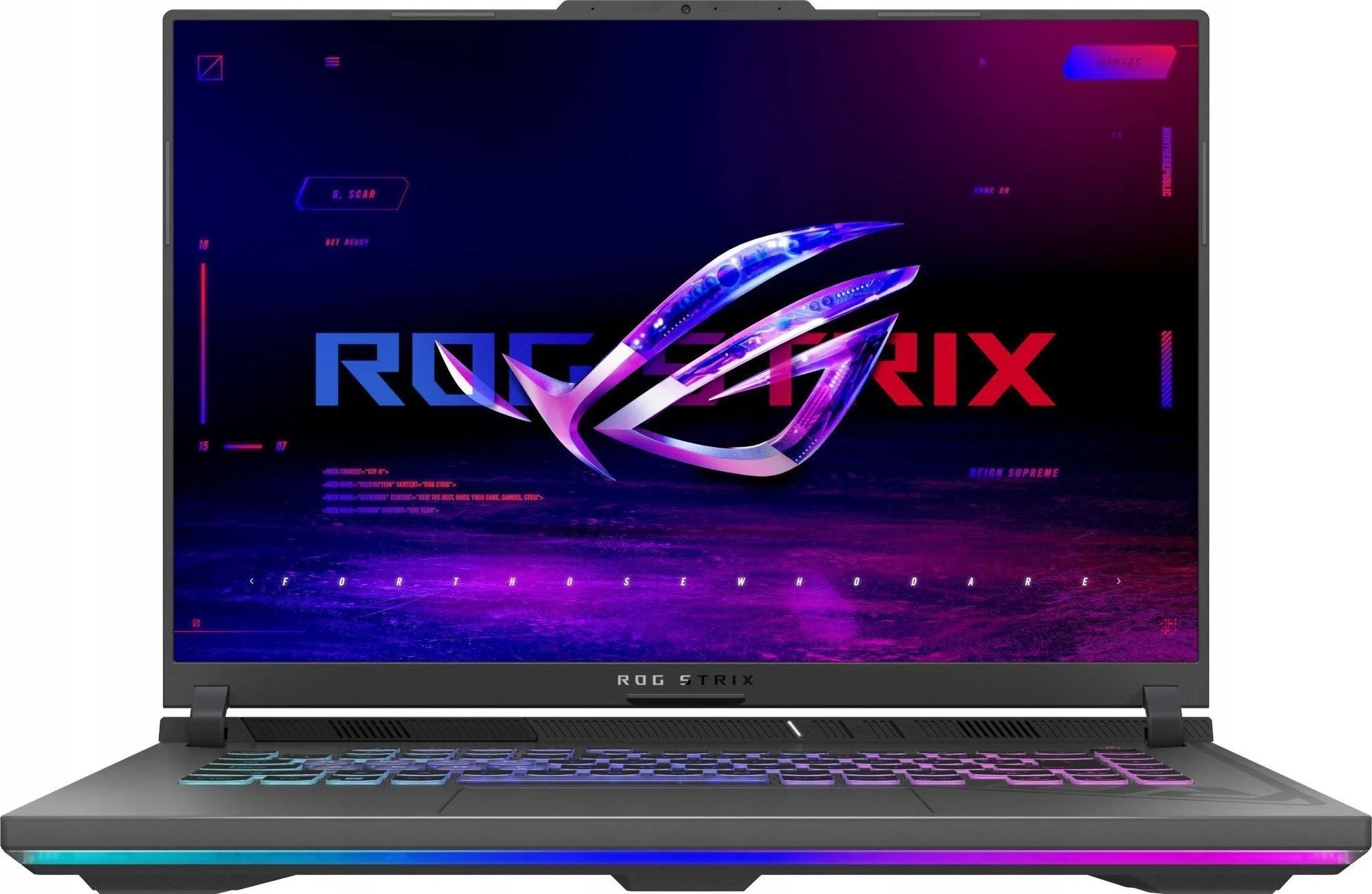 ASUS ROG Strix G16 G615LR-U7322W - Ultra 7-255HX | 16"-240Hz 2.5K | 32GB | 2TB | Win11H | RTX5070Ti
