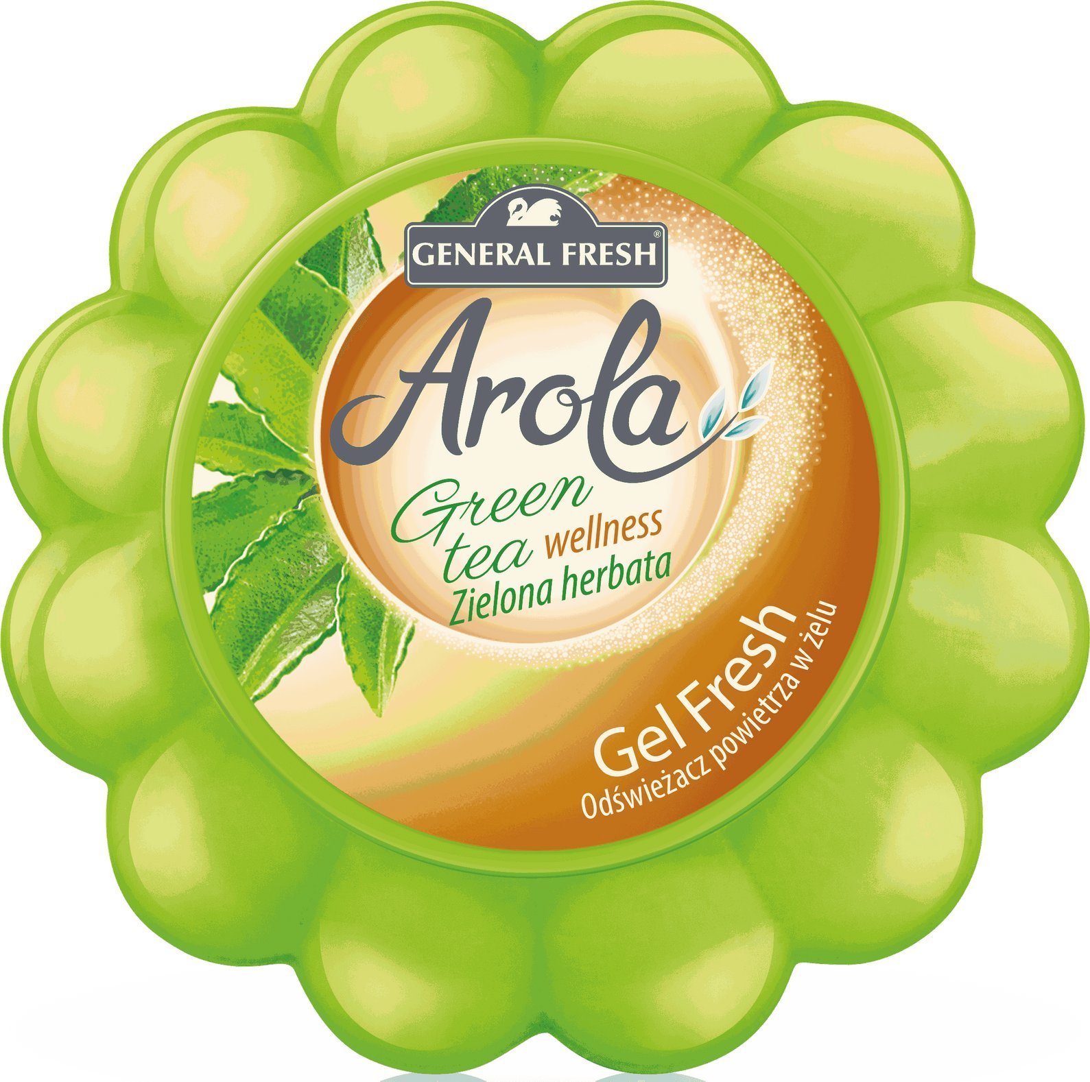Arola Odświeżacz powietrza Arola Gel Fresh 150g zielona herbata -