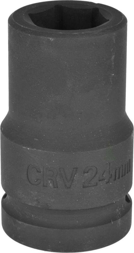 Geko Nasadka udarowa 1" 24mm czarna (50)/