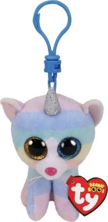 Breloczek TY Beanie Boos - Kot jednorożec 8,5cm