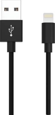 Kabel USB Ansmann USB-A - Lightning 1.2 m Czarny (456360)