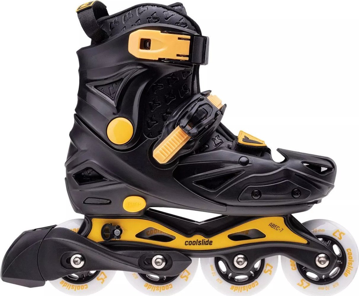 Rolki CoolSlide Actionel YR rekreacyjne regulowane czarne r. 37-40