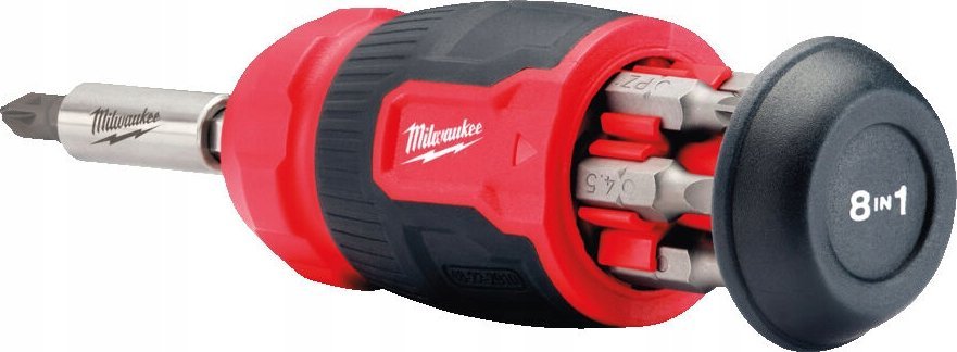 Sourcing MILWAUKEE UNIVERSAL RATCHET SCREWDRIVER 8in1...
