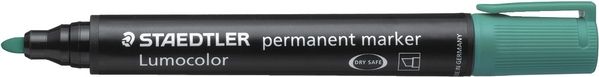 Staedtler Marker Lumocolor permanentny Ĺ›ciÄ™ty zielony