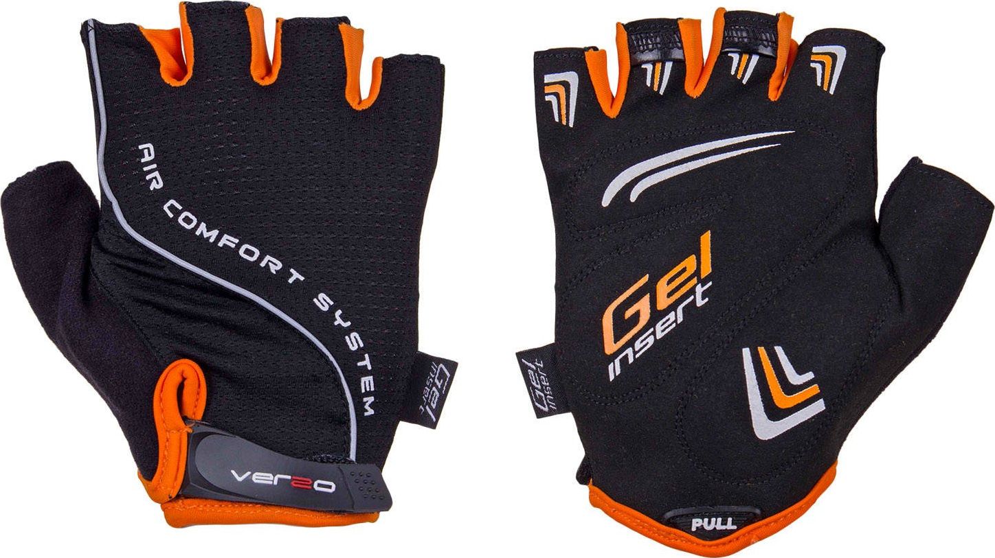 Verso Rękawiczki rowerowe Verso SB-01-7059-B czarno-pomarańczowe S
