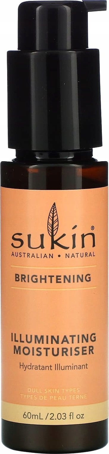 Sukin Brightening Rozświetlający krem do twarzy z ekstraktem ze śliwki kakadu 60 ml
