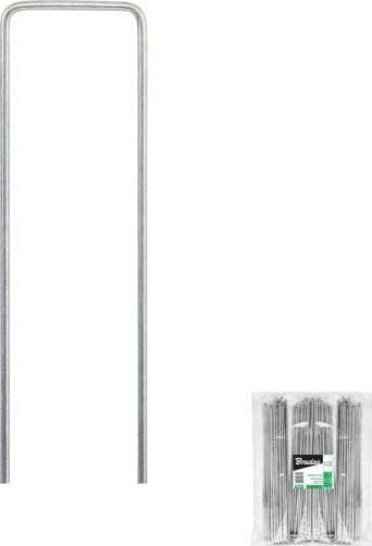 Bradas SZPILKA DO AGROTKANIN METALOWA 3cm x 15cm /100szt.