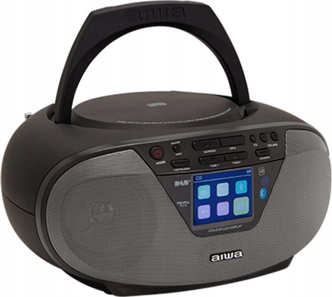 Boombox AIWA BBTU-500 DAB+/FM RDS/CD/USB/BT czarny