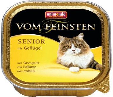 Animonda vom Feinsten Senior z Drobiem tacka 100g