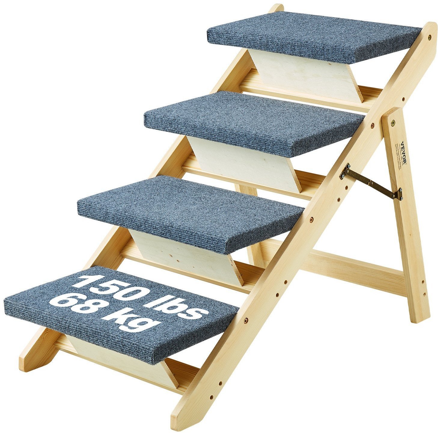 Schodki dla psa i kota antypoślizgowe, do kanapy i łóżka 66 cm