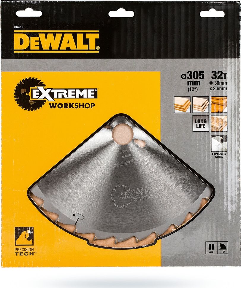 Dewalt tarcza pilarska 305x30x2.6mm 36z (DT4210-QZ)