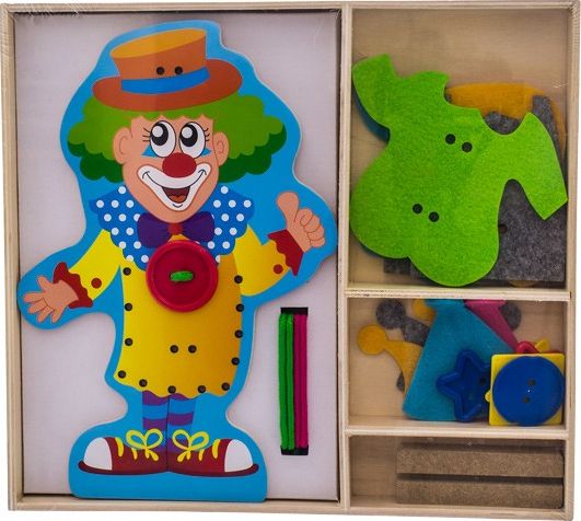 EURObaby Sznurowanka Klaun H1068