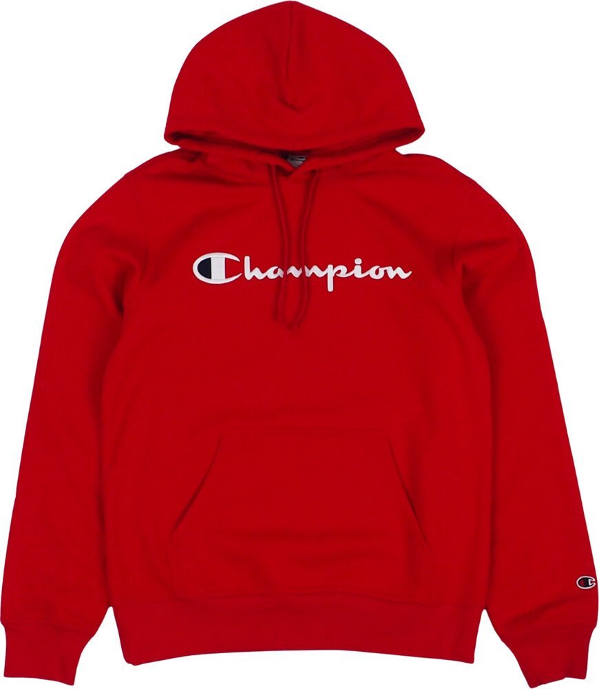 Champion Bluza męska Hooded czerwona 220253 RS054 M
