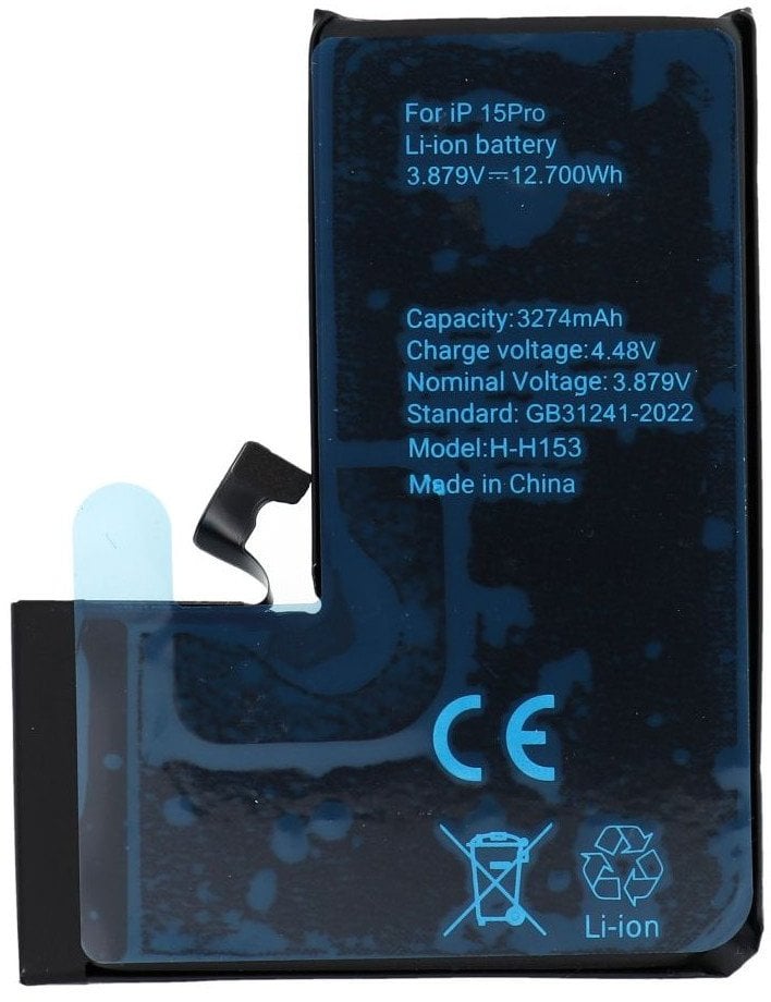 POLYMER BOX bateria do IPHONE 15 Pro 3274 mAh