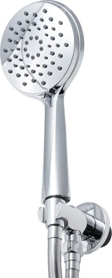 Zestaw prysznicowy Hagendsen&Smith Pind 3S z przyłączem kątowym, słuchawka prysznicowa 12cm, chrom