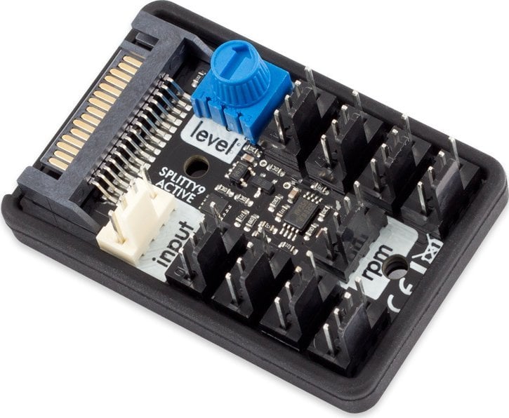 Wentylator Aqua Computer aqua computer SPLITTY9 ACTIVE - aktiver Splitter für bis zu 9 PWM-Lüfter