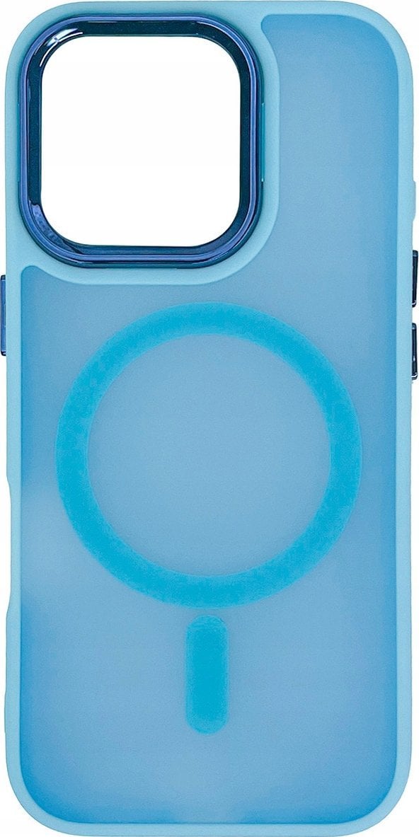 Hurtel Etui Magnetic Collection MagSafe na iPhone 16 Pro - jasnoniebieskie