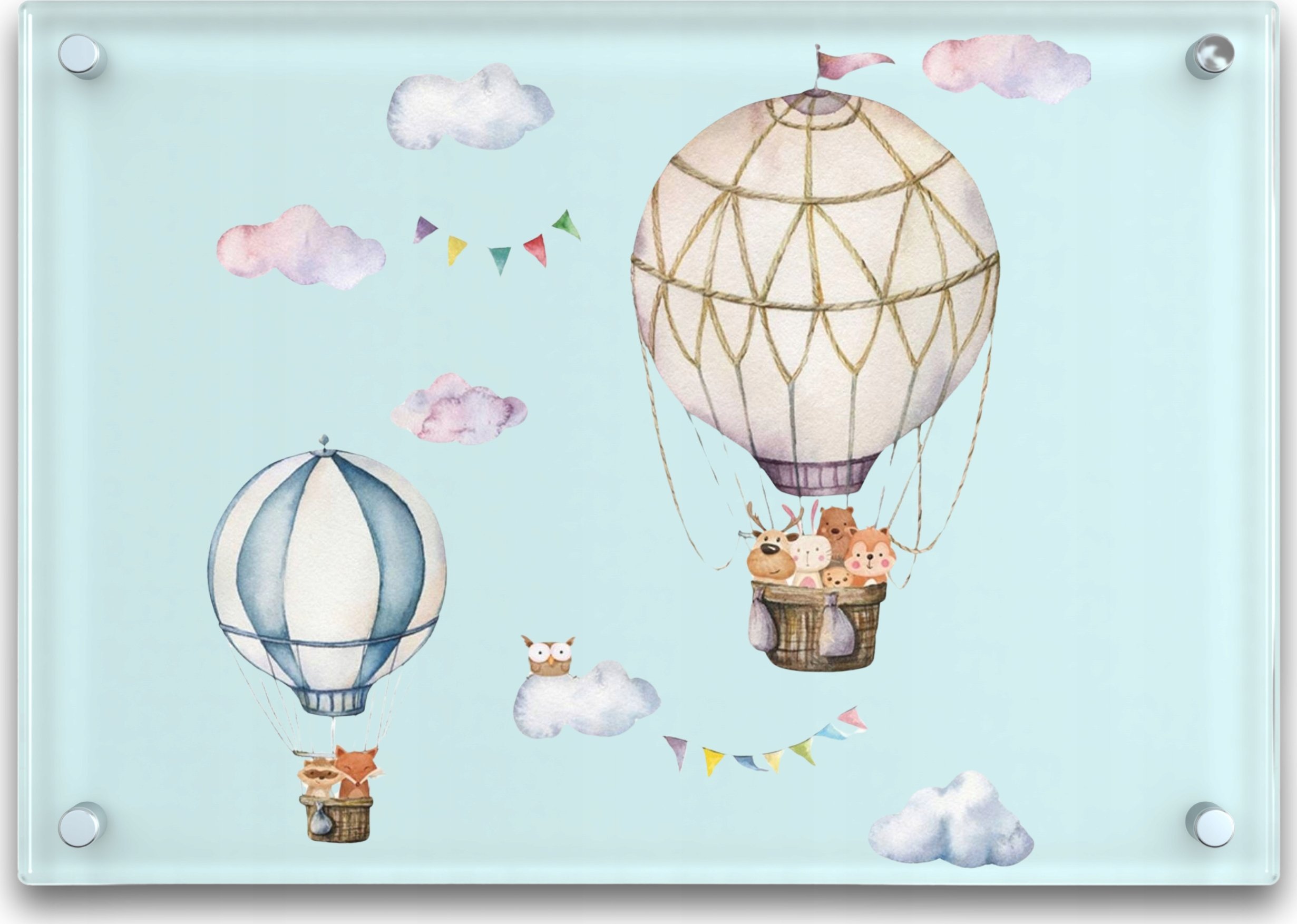 Iteams4Now Naklejki na ścianę balony na szafę meble szybę lustro dla dzieci do pokoju