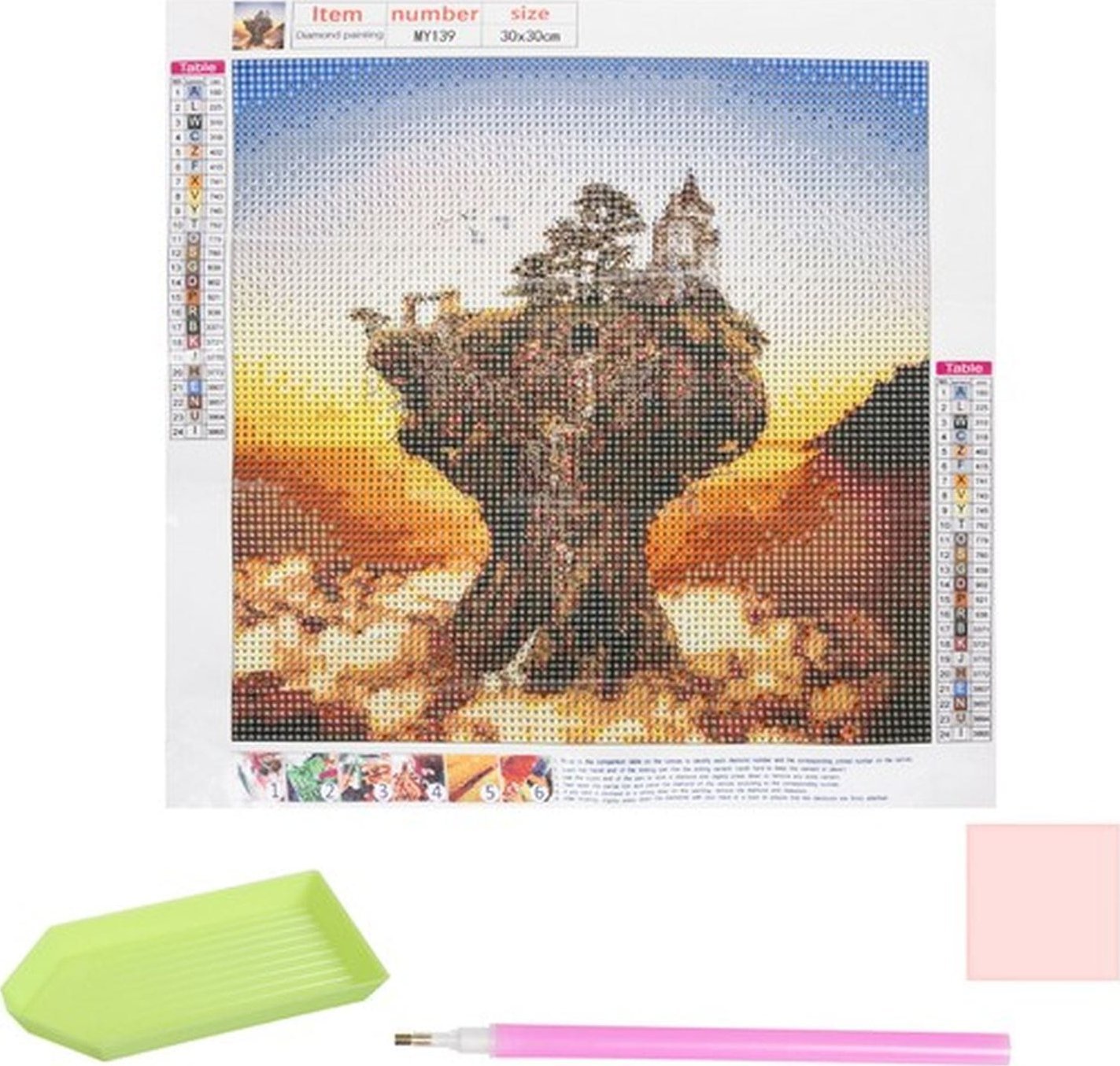 kufer-pasmanteria.pl Haft diamentowy mozaika H17010