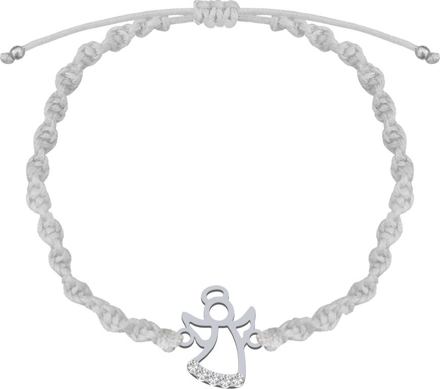Radziszewska Jewellery I Komunia Święta Bransoletka Anioł srebro