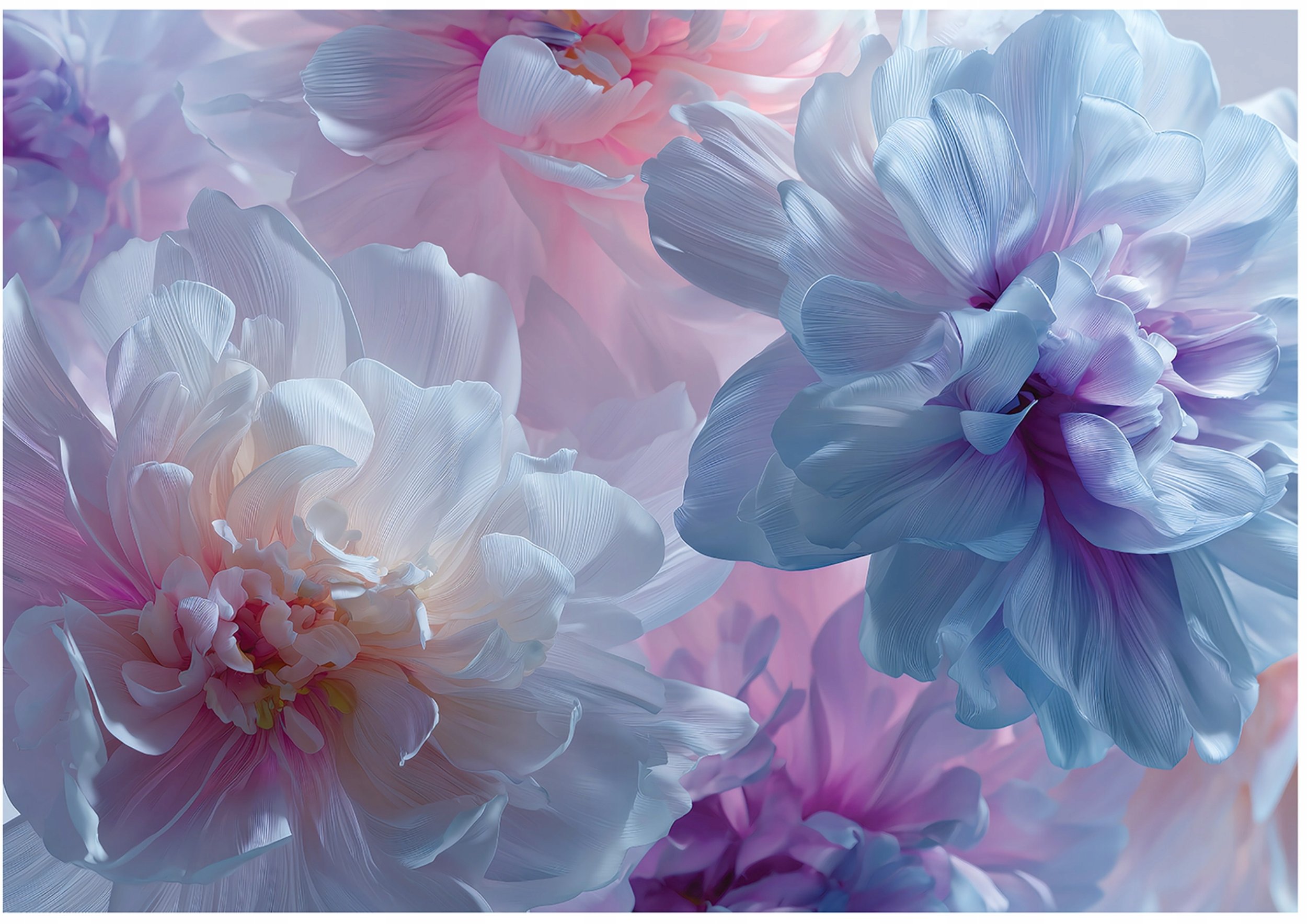 Fototapeta Na Flizelinie Kwiaty Abstrakcja Do Sypialni Salonu 300x210