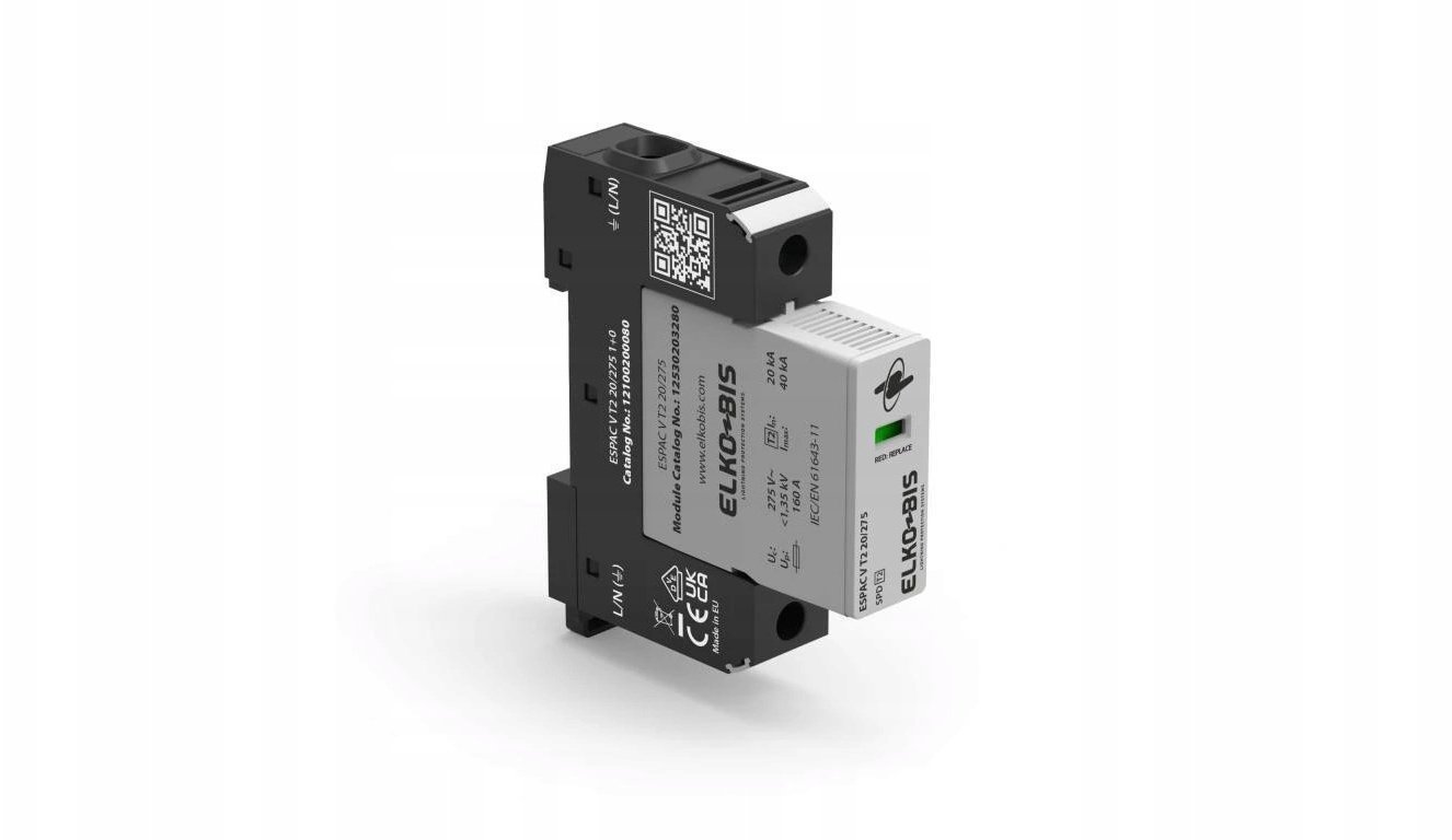 Ogranicznik przepięć ESPAC V T2 20/275 1+0 12100200080