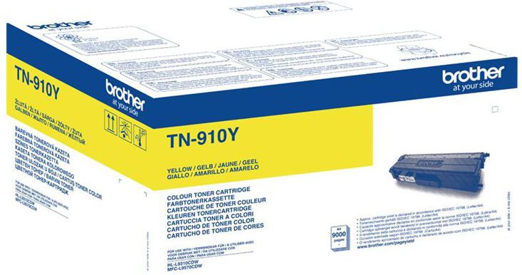 Toner Brother TN-910 Yellow Oryginał (TN910Y)