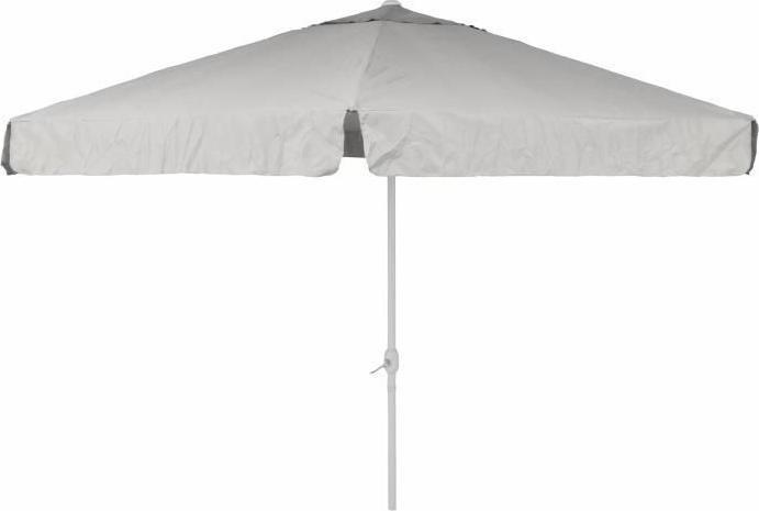 Garthen Parasol ogrodowy Garth biały z korbką 4 m