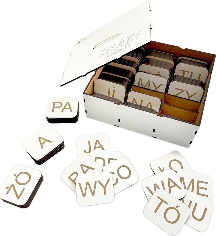 Sylabowy box - sylaby otwarte