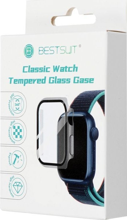 Bestsuit Futerał ochronny ze szkłem Bestsuit Flexible do Apple Watch Ultra/Ultra 2 49mm - transparentny