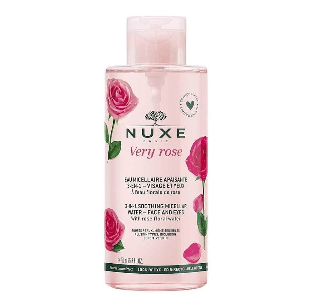 Nuxe, Very Rose, Cleansing, Micellar Water, For All Skin Types, 750 ml For Women