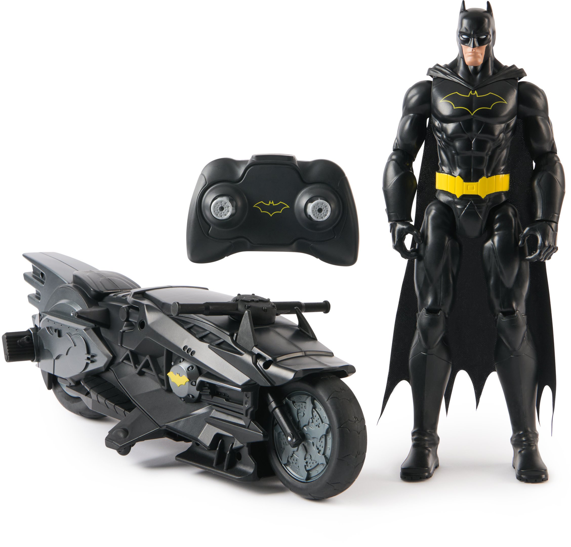 Batman Stealth Batcycle RC w. 30 cm Batman