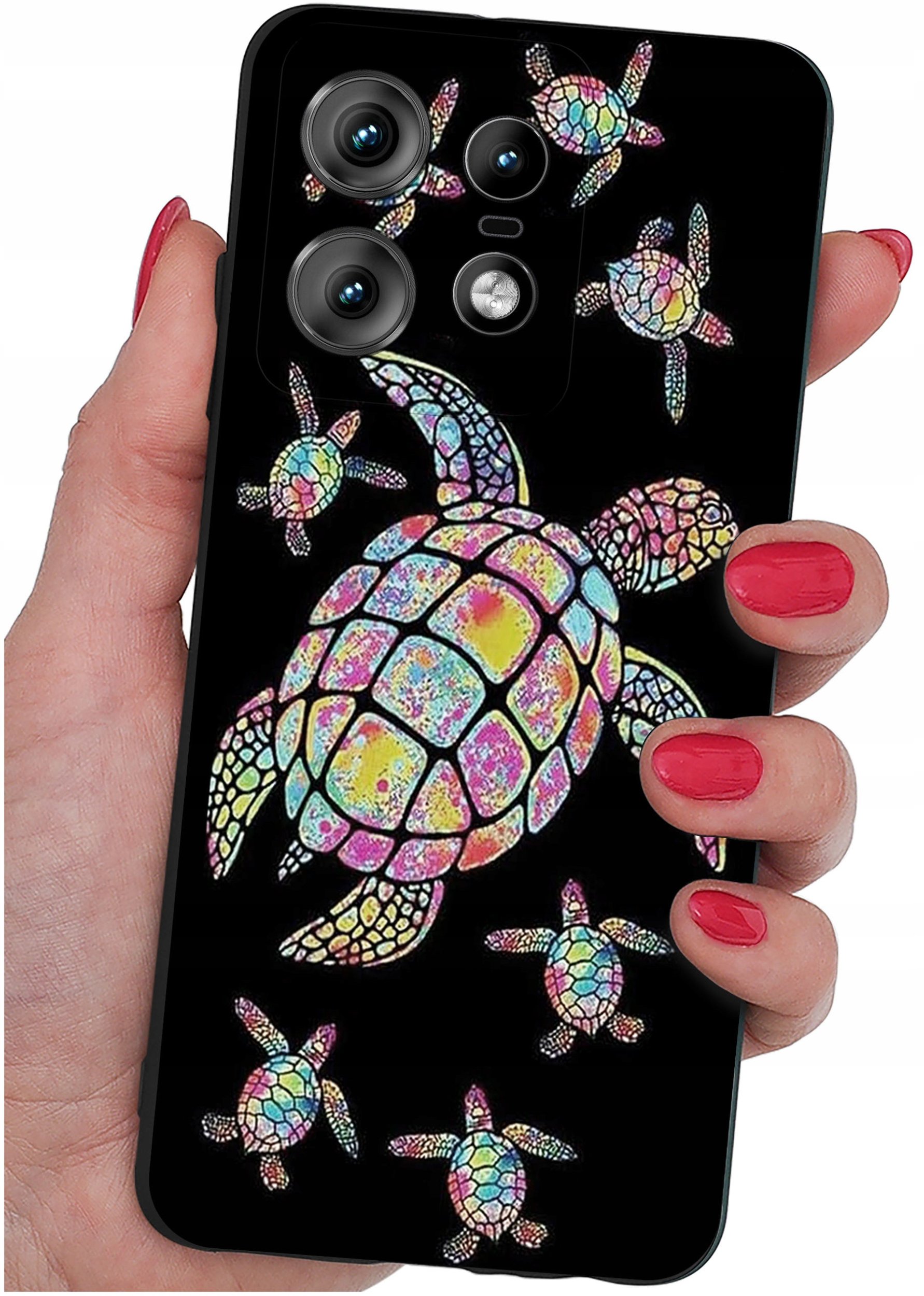 Etui do Motorola Moto EDGE 50 Pro WZORY |SILIKONOWE MATT CASE