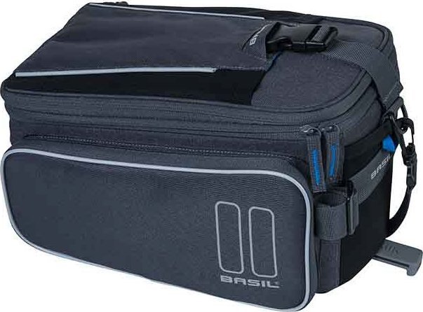 Basil Torba na bagażnik BASIL SPORT DESIGN TRUNKBAG MIK 7-15L, MIK System (ready to go) wodoodporna graphite (NEW 2024)