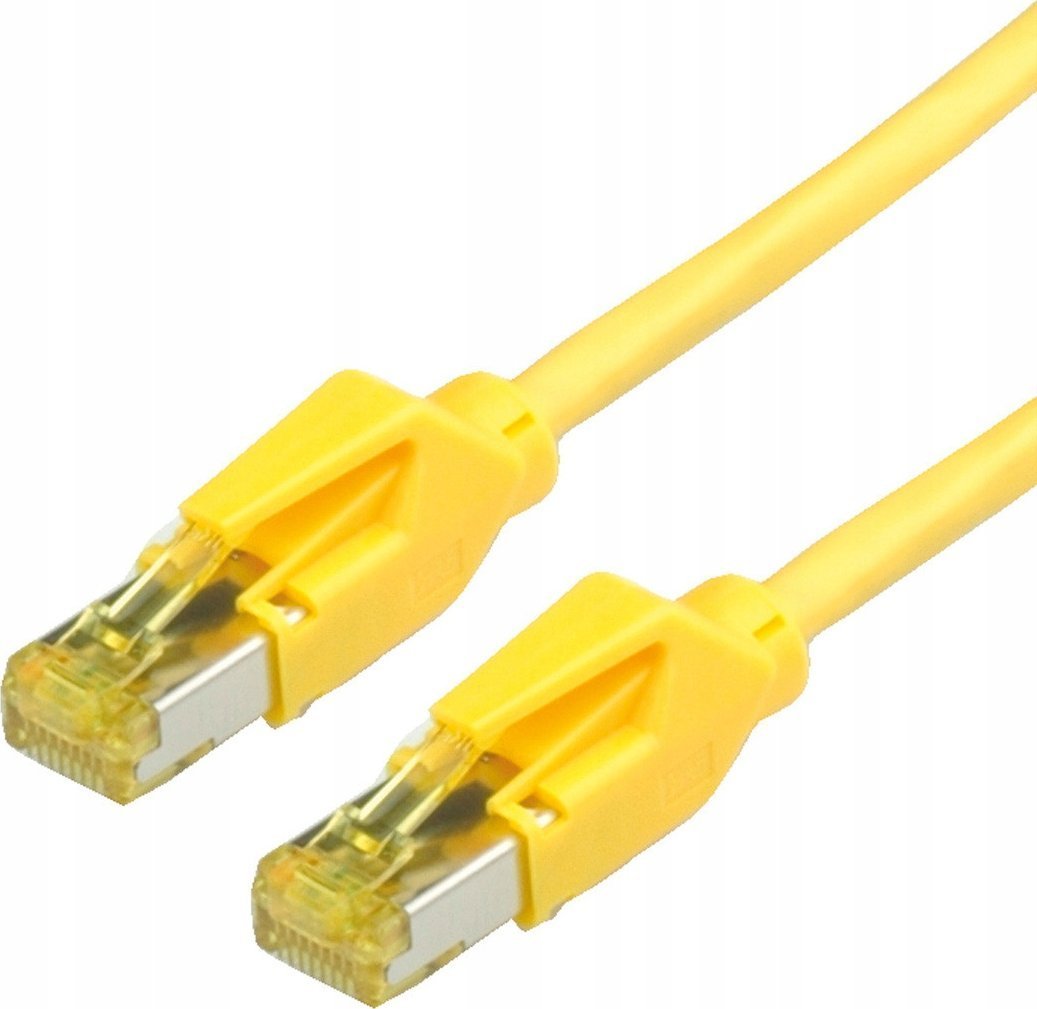 Draka Draka UC900 - Patch- Cable - RJ- 45 (M) - to - RJ- 45 (M) - 3 m - SFTP, PiMF - CAT 6a - halogen free - yellow (21.05.9532)