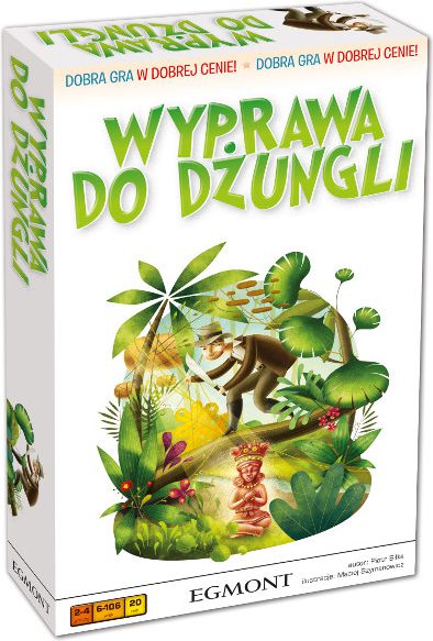 Egmont Gra planszowa Wyprawa Do Dżungli