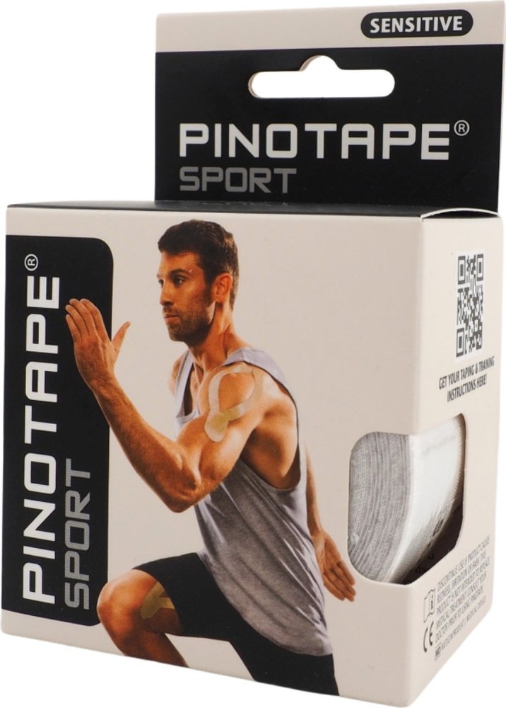 Taśma Pinotape Prosport Kinesiology 5 cm x 5 m biała 45129