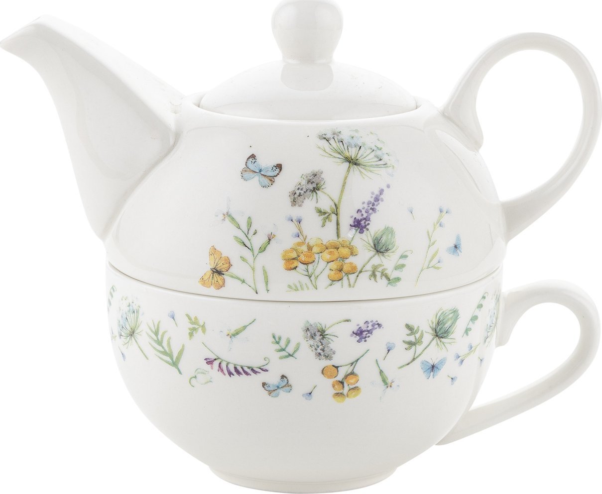 Florina Komplet Tea for one porcelanowy Aurora 350 ml