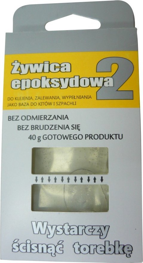 UN Å»YWICA EPOKSYDOWA Z UTWARDZACZEM 40G