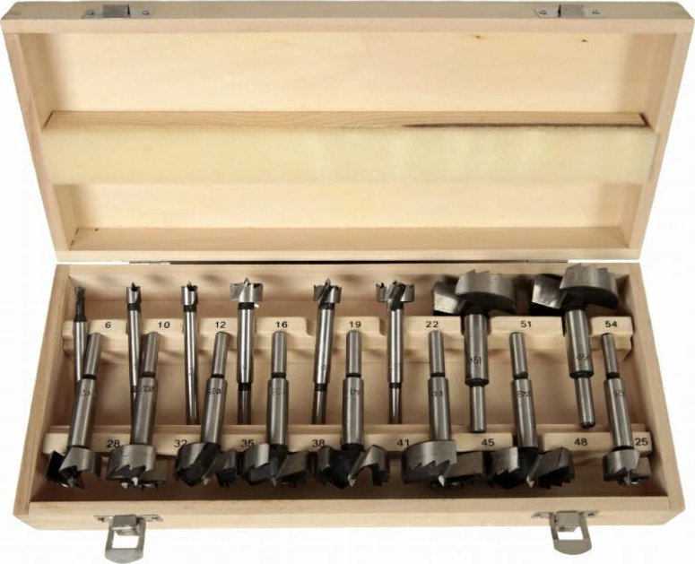 Wiertło Silver SĘKOWNIKI DO DREWNA 6-54mm /16cz.