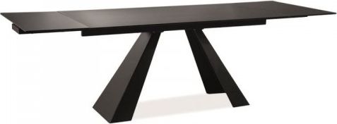 Signal STÓŁ SALVADORE CZARNY MAT 160(240)X90